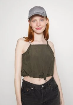 Noisy May Nmparachute Drawstring - Débardeur - Crocodile -Noisy May 67c4018402e24845884676ff682c2b9c