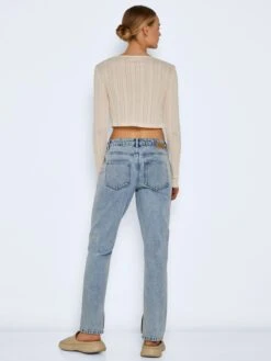 Noisy May Gilets Cardigan Judy Femme Crème -Noisy May 6e0c67bdd7d2b96cee4cbb6c82040e73