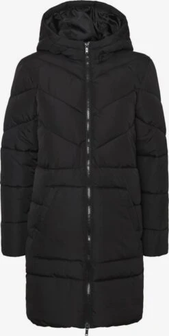 Noisy May Manteaux Dhiver Manteau D’hiver Dalcon Femme Noir