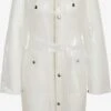 Noisy May Manteaux De Pluie Manteau Fonctionnel Sky Femme Blanc