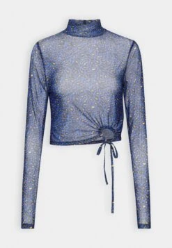 Noisy May Nmlesley Tie - T-Shirt À Manches Longues - Blue Lolite -Noisy May 74b72722b58b4676901fa36d891a9d1d