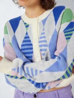 Noisy May Gilets Cardigan Ella Femme Crème -Noisy May 76f818303f8585dd2e4549f5747b36af