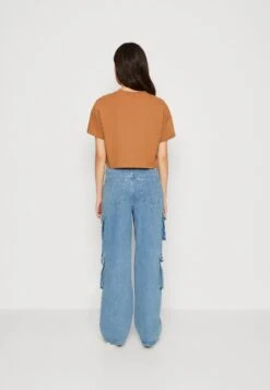 Noisy May Nmalena Semi Crop - T-Shirt Basique - Chipmunk -Noisy May 794f97342a9a4843bc777b3ebe3330a7