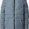 Noisy May Manteaux Dhiver Manteau D’hiver Dalcon Femme Bleu Fumé