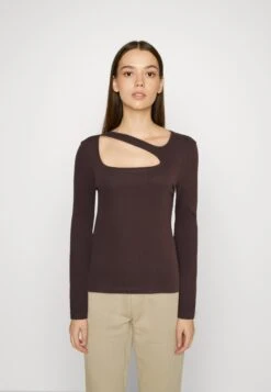 Noisy May Nmdrakey Prasi - T-Shirt À Manches Longues - Java