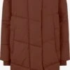 Noisy May Manteaux Dhiver Manteau D’hiver Tally Femme Marron