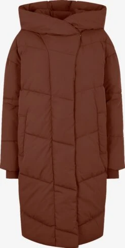 Noisy May Manteaux Dhiver Manteau D’hiver Tally Femme Marron