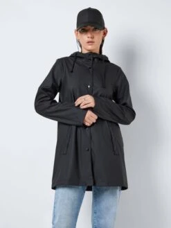 Noisy May Manteaux Courts Manteau Mi-saison Sky Femme Noir -Noisy May 874fe03f3bd325a88820ec5f268f4562