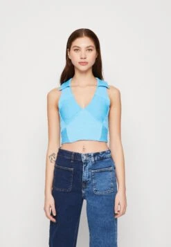 Noisy May Nmselma Halterneck - Débardeur - Bonnie Blue