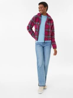 Noisy May Vestes Veste Mi-saison NICHELA Femme Rouge -Noisy May 894d39dd0ce744011bc1fd5256c5d62b