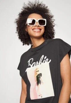 Noisy May Nmhailey Barbie License - T-Shirt Imprimé - Obsidian -Noisy May 8be4489eebd446efa557526e88858a87