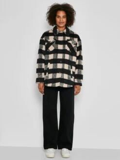 Noisy May Vestes De Mi-saison Veste Mi-saison Lulu Femme Beige -Noisy May 8d40df0bb26c54487ef19033f74b34e3