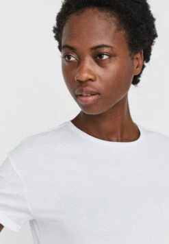 Noisy May Nmbrandy - T-Shirt Basique - Bright White -Noisy May 8dc26e64a7a34b63af0e919bee454b2d