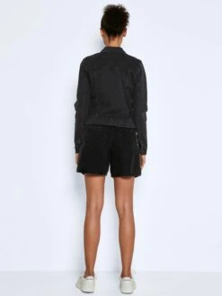 Noisy May Vestes En Jean Veste Mi-saison Debra Femme Noir -Noisy May 8ebac3caff10a174a6acec40e201090d