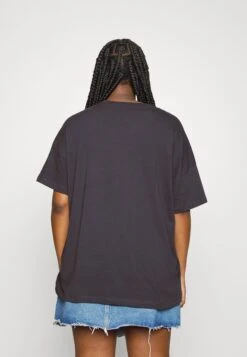 Nmida Deef Leopard O Neck Top Curve - T-Shirt Imprimé - Obsidian/Def Leppard -Noisy May 90a58c4a8e3d48e19b19564285ce286c