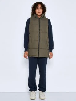 Noisy May Vestes Sans Manches Gilet Aurora Femme Kaki 8 Noisy May Vestes Sans Manches Gilet Aurora Femme Kaki -Noisy May 93d06491430e54875cd141b7f842ad4a