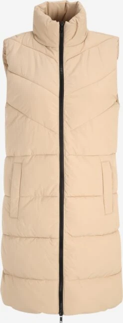 Vestes Sans Manches Gilet NEW DALCON Femme Beige