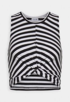 Noisy May Nmtwiggi Noos - Débardeur - Black/White -Noisy May 98413520c7da4f9ba431788d640557f6