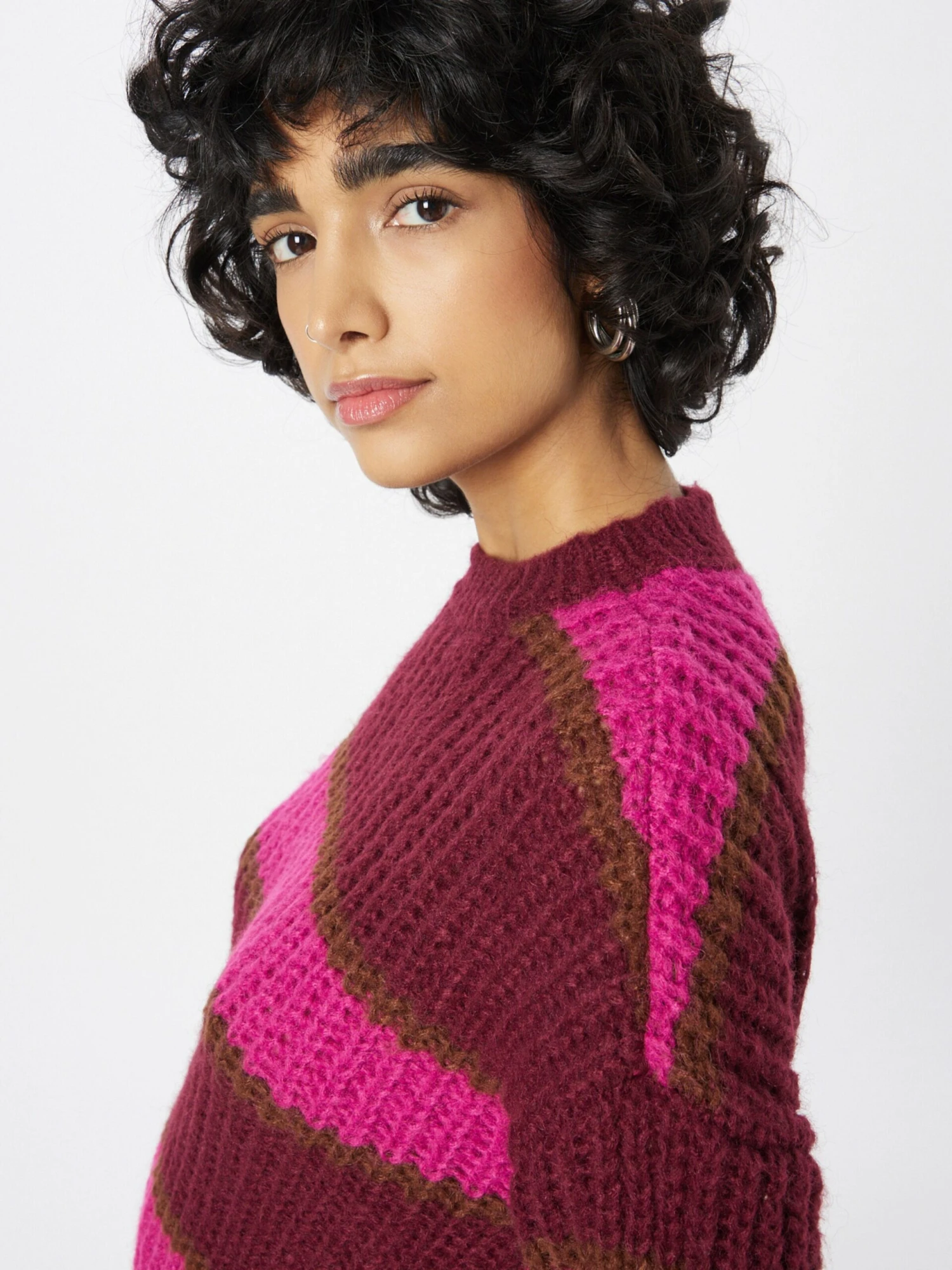 Noisy May Pulls Maille Fine Pull-over Adele Femme Lie De Vin 5 Noisy May Pulls Maille Fine Pull-over Adele Femme Lie De Vin – Image 5