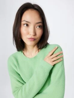 Pulls Maille Fine Pull-over Femme Vert -Noisy May 99b3596aa8a67e0b2818f463fee8f84b