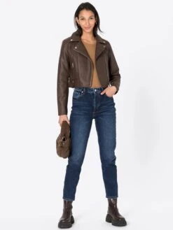 Noisy May Vestes De Mi-saison Veste Mi-saison Paulina Femme Chocolat -Noisy May 99f26602c06faea02d64df3633aeb8d0