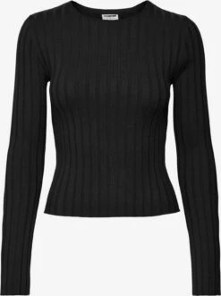 Noisy May Pulls Maille Fine Pull-over Frey Femme Noir