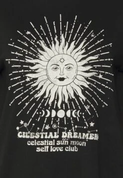 Noisy May Nmzodiac Sleeve - T-Shirt Imprimé - Black -Noisy May 9c74b65f0d0b4f87ba1d44c9160ba410