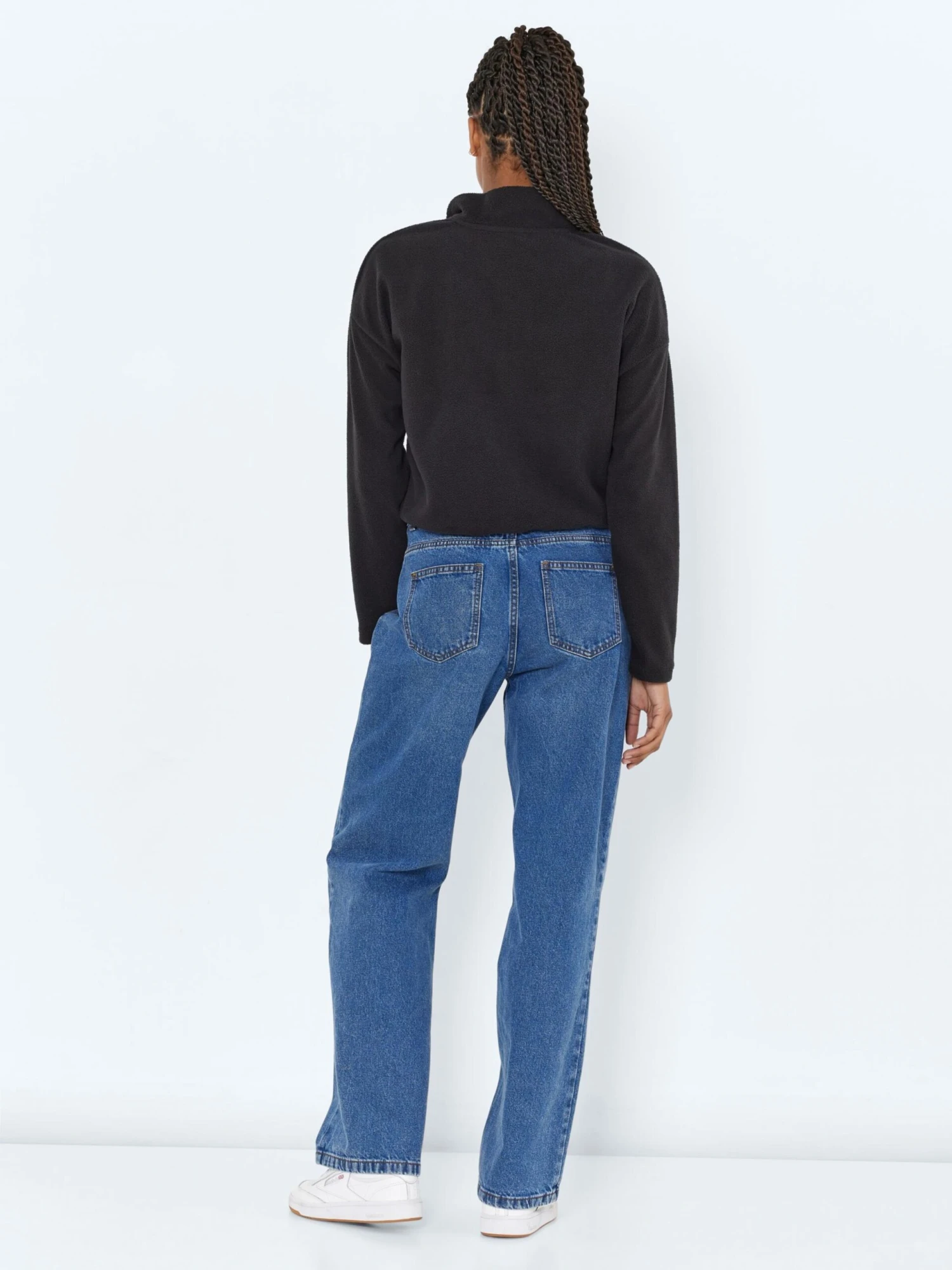 Noisy May Pulls à Col Roulé Pull-over Misser Femme Noir 4 Noisy May Pulls à Col Roulé Pull-over Misser Femme Noir – Image 4