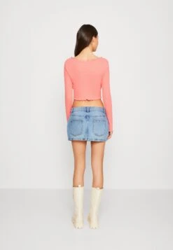 Noisy May Nmmaya Heart Cut Out - T-Shirt À Manches Longues - Sunkissed Coral -Noisy May 9fb3ea95cf2848eaa5b6b963ed65da58