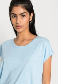 Noisy May Loose Long - T-Shirt Basique - Cerulean -Noisy May 9fca4c150bfe4bb599ac8afc622bae67