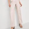 Noisy May Nmluke Straight Front Detail Pant - Pantalon Classique - Pumice Stone