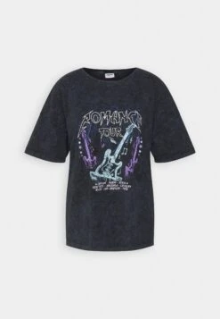 Noisy May Nmtori Ida Washed - T-Shirt Imprimé - Black -Noisy May a17061cc359d471096c5b2b0d0af5deb