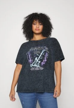 Nmida - T-Shirt Imprimé - Black Romance