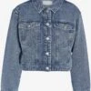 Noisy May Vestes En Jean Veste Mi-saison SAILEY Femme Bleu