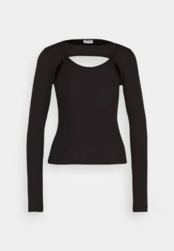 Noisy May Nmtokyo Cut Out - T-Shirt À Manches Longues - Black -Noisy May a48ab37052df42c2915d056b5260aea0
