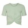 Noisy May Kurzes Geknotetes - T-Shirt Imprimé - Quiet Green