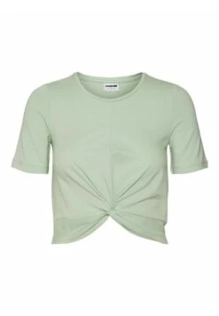 Noisy May Kurzes Geknotetes - T-Shirt Imprimé - Quiet Green