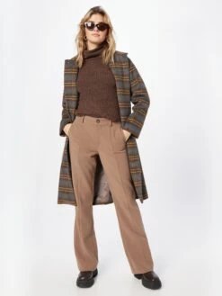 Noisy May Pulls à Col Roulé Pull-over JOLLY Femme Chocolat -Noisy May aa0901ab2580b2a515a3a0b7f6f7a42f