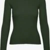 Noisy May Pulls Basiques Pull-over Femme Vert Foncé