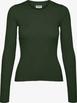 Noisy May Pulls Basiques Pull-over Femme Vert Foncé