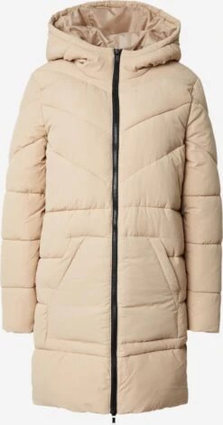Noisy May Manteaux Dhiver Manteau D’hiver DALCON Femme Cappuccino