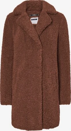 Noisy May Manteaux De Mi-saison Manteau Mi-saison Teddy Femme Caramel