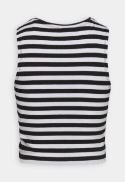 Noisy May Nmtwiggi Noos - Débardeur - Black/White -Noisy May b822049f7b3e4313828430e554f98d19