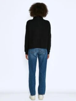 Noisy May Pulls à Col Roulé Pull-over New Alice Femme Noir -Noisy May bc55c7cdedc5a77d7e1a97477a4a36dc