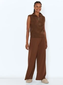 Noisy May Pulls à Col Roulé Pull-over Femme Brun Foncé -Noisy May bd63c183e08ba00c4bcd5a5e86d37d92