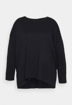 Nmmathilde O Neck High Low Curve - T-Shirt À Manches Longues - Black -Noisy May bd685d3248854bf58fb5b1adfcf3dfeb