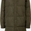 Noisy May Manteaux Dhiver Manteau D’hiver CELIA Femme Vert Foncé