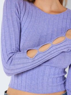 Noisy May Pulls Maille Fine Pull-over Frey Femme Lavande -Noisy May cb0e91659708dd39380423a49c37b366