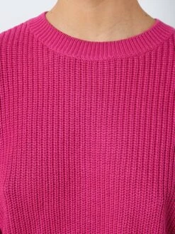 Noisy May Pulls Basiques Pull-over MAYSA Femme Rose -Noisy May ce9dedc313bb26f63031514f9d07cf08
