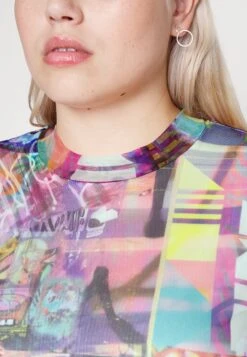 Nmcarrie Highneck - T-Shirt À Manches Longues - Festival Fuchsia/ -Noisy May ceaeaf44c6bb4297933bd8764f7019a7